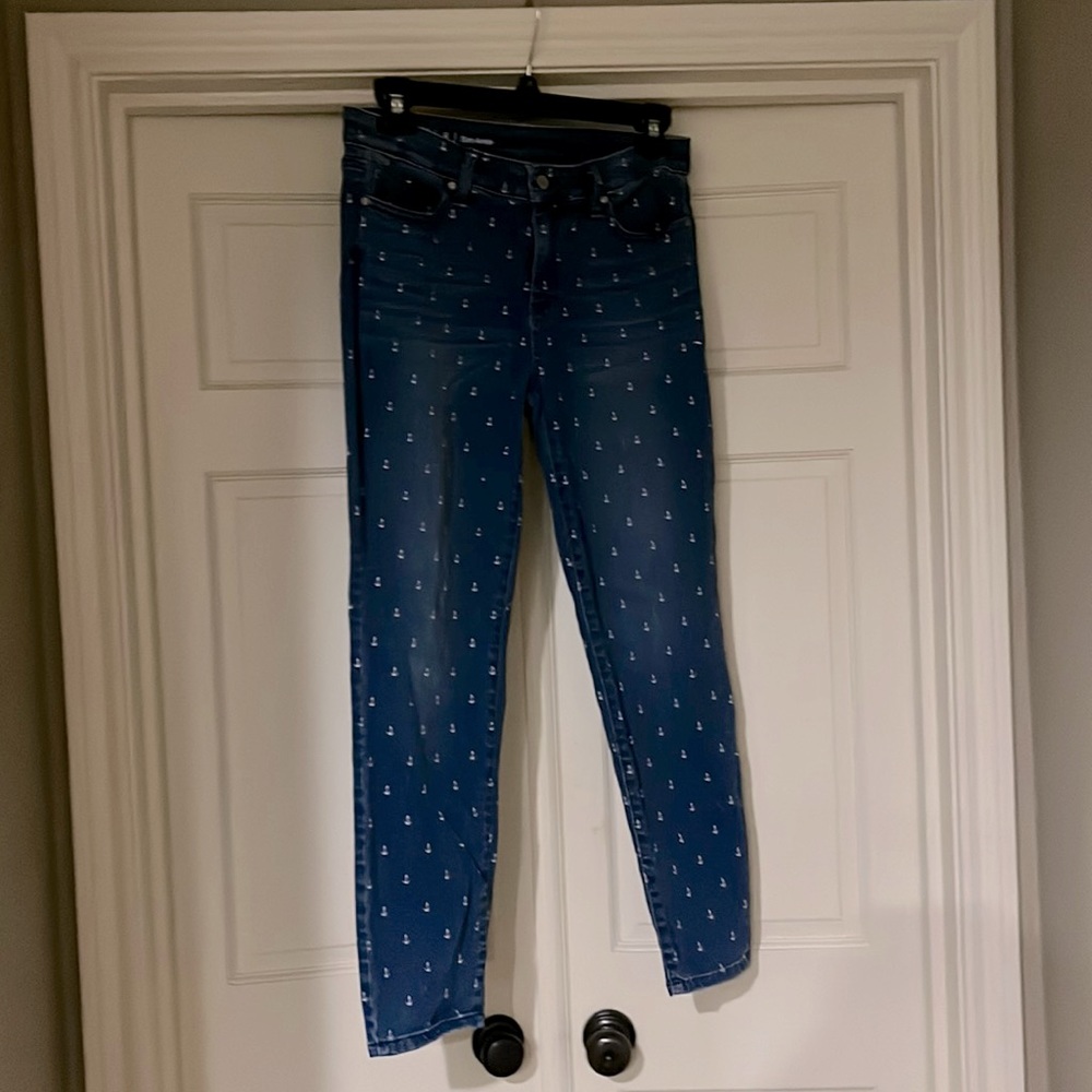 Talbots crop ankle slim size 8 jeans